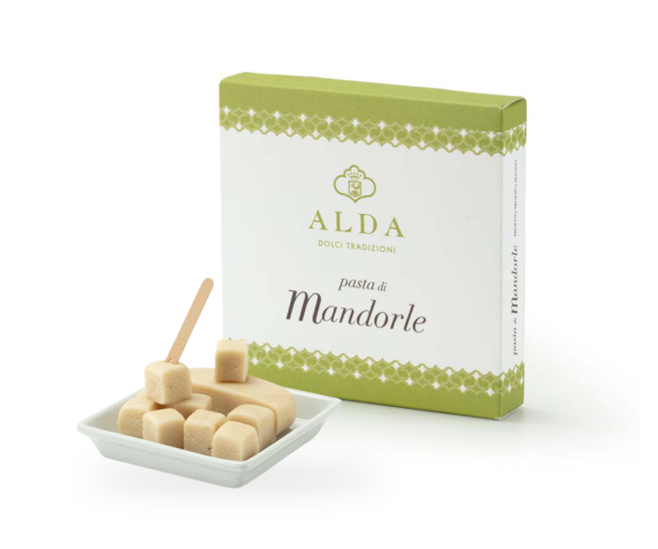 Panetto di Pasta di Mandorle Pugliesi 50% Astuccio