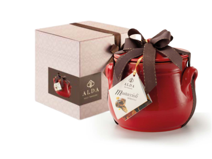 Mostaccioli Salentini Pignata in Terracotta Rossa 320 g